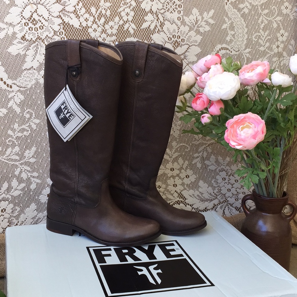New! Frye Melissa Button Boots, 6.5